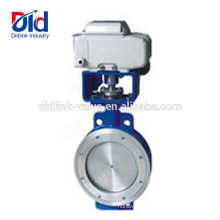 Damper Three Eccentric Multi-level Hard Metal Seated Butterfly Valve With Pneumatic Actuator